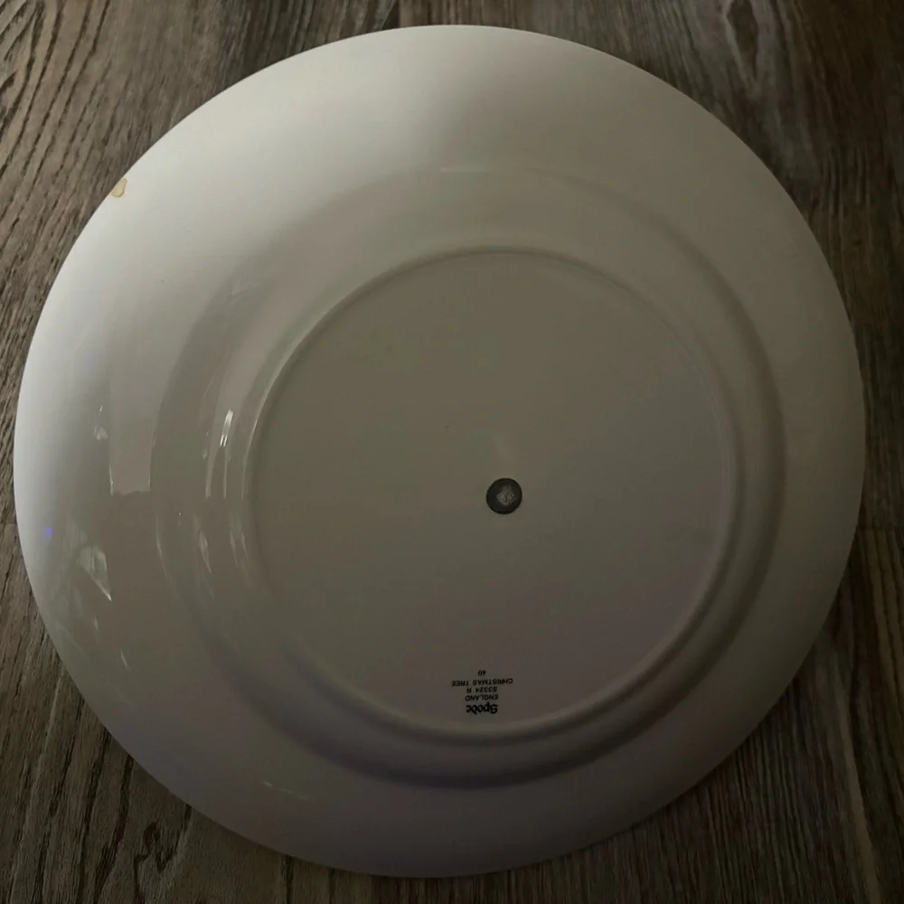 Spode Christmas Tree Serving Plate - Picture 6 of 9